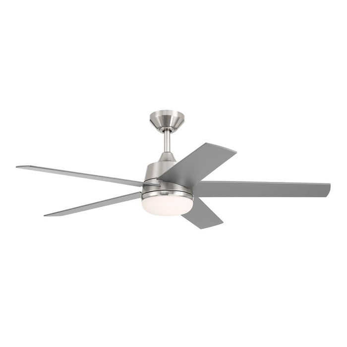 Designers Fountain Astrea 1Lt 52" Ceiling Fan, Brushed Nickel