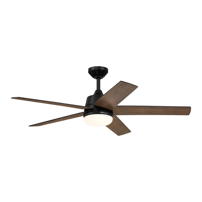 Designers Fountain Astrea 1Lt 52" Ceiling Fan, Matte Black