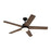 Designers Fountain Astrea 1Lt 52" Ceiling Fan, Matte Black