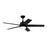 Designers Fountain Astrea 1Lt 52" Ceiling Fan, Matte Black