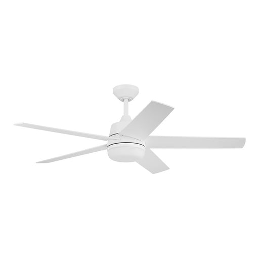 Designers Fountain Astrea 1Lt 52" Ceiling Fan, Matte White - FS-ATR52RGB-MW