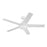 Designers Fountain Astrea 1Lt 52" Ceiling Fan, Matte White