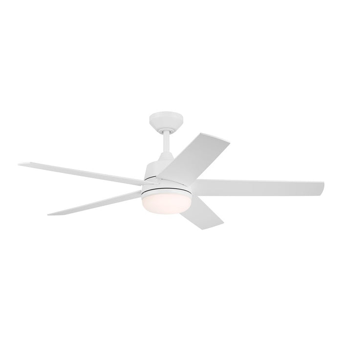 Designers Fountain Astrea 1Lt 52" Ceiling Fan, Matte White