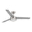 Designers Fountain Cassini 1Lt 52" Ceiling Fan, Brushed Nickel
