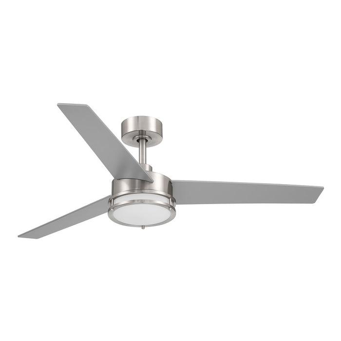 Designers Fountain Cassini 1Lt 52" Ceiling Fan, Brushed Nickel
