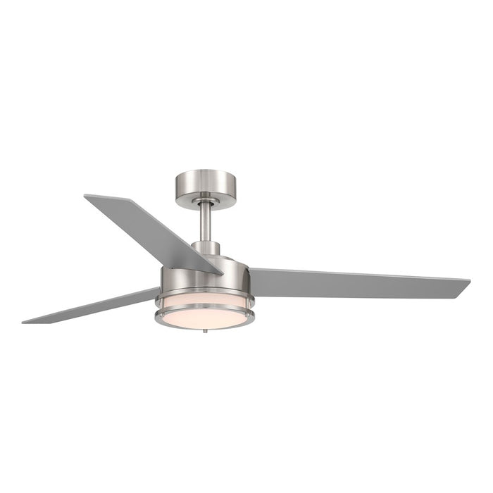 Designers Fountain Cassini 1Lt 52" Ceiling Fan, Brushed Nickel