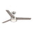 Designers Fountain Cassini 1Lt 52" Ceiling Fan, Brushed Nickel