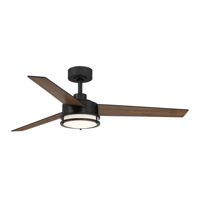 Designers Fountain Cassini 1Lt 52" Ceiling Fan, Matte Black