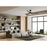 Designers Fountain Cassini 1Lt 52" Ceiling Fan, Matte Black