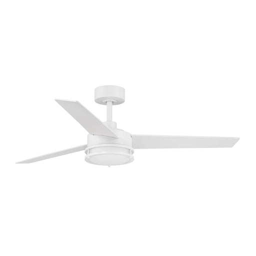 Designers Fountain Cassini 1Lt 52" Ceiling Fan, Matte White - FS-CSN52RGB-MW