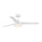 Designers Fountain Cassini 1Lt 52" Ceiling Fan, Matte White