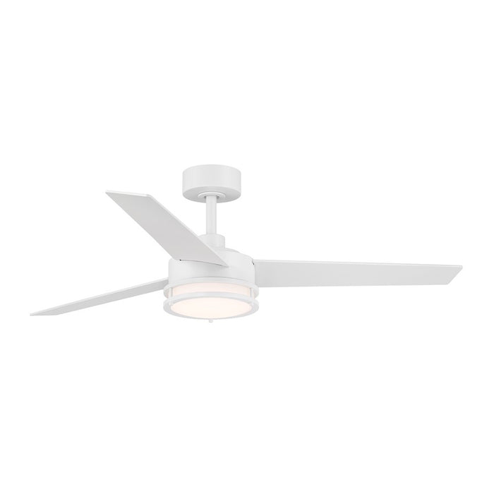 Designers Fountain Cassini 1Lt 52" Ceiling Fan, Matte White