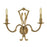 Framburg Matera 2 Light Bath/Sconce, Brushed Brass - 5942BR