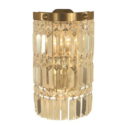 Framburg Hannah 2 Light 8" Bath/Sconce, Brushed Brass - 5947BR