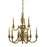Framburg Wellesley 9 Light Dining Chandelier, Brushed Brass - 5949BR