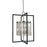 Framburg Hannah 5 Light 32" Dining Chandelier, Brass/Black - F-5332BR-MBLACK