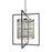 Framburg Hannah 10 Light Foyer Chandelier, Brass/Black - F-5338BR-MBLACK