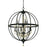 Framburg Olivia 9 Light Foyer Chandelier, Pewter - F-5719SP