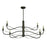Framburg Telluride 6 Light 46" Dining Chandelier, Iron - F-5720IRON