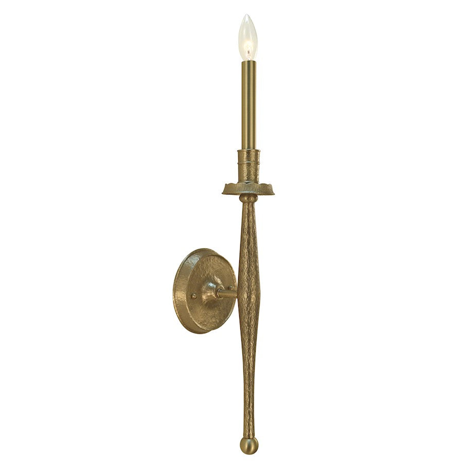 Framburg Matera 1 Light Bath/Sconce, Brass - F-5781BR
