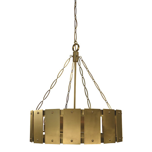 Framburg Barrington 8 Light Dining Chandelier, Brass - F-5868BR