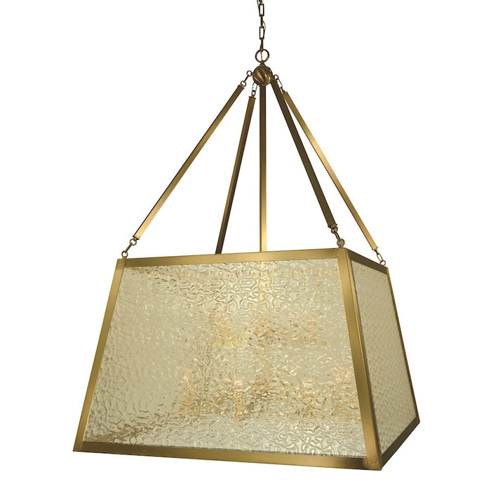 Framburg Avery 12 Light Foyer Chandelier, Brass - F-5890BR