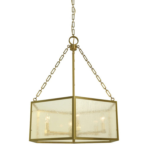 Framburg Mila 6 Light Chandelier, Brass - F-5915BR