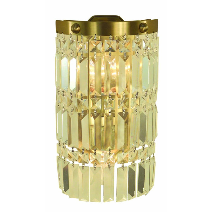 Framburg Hannah 2 Light 17" Bath Sconce, Brushed Brass - F-5947BR