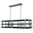 Framburg Montreaux 8 Light Island, Nickel/Black Accents - F-L1038BN-MBLACK
