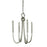 Framburg Alexandria 4 Light Chandelier, Nickel - F-L1127BN