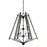 Framburg Meredith 9 Light Foyer Chandelier, Black - F-L1139MBLACK