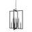 Framburg Andrew 8 Light 36" Foyer Chandelier, Black - F-L1186MBLACK