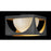 Fredrick Ramond Vega 1 Light Ceiling Flush Mount, Anvil Black