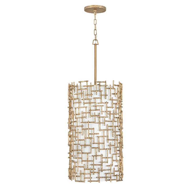Fredrick Ramond Farrah 9 Light Pendant, Burnished Gold