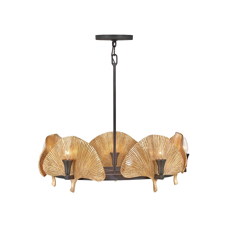 Fredrick Ramond Cera Chandelier, Museum Bronze