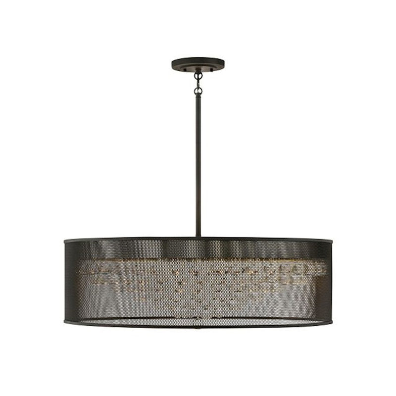 Fredrick Ramond Fiona 10 Light Chandelier, Black