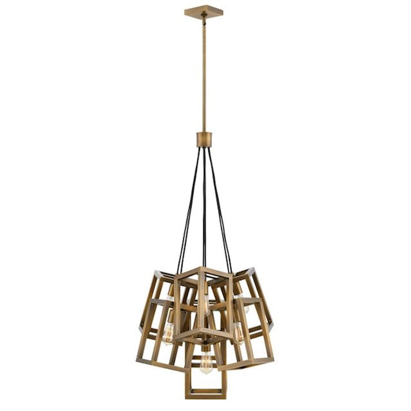 Fredrick Ramond Ensemble Chandelier Brushed Bronze