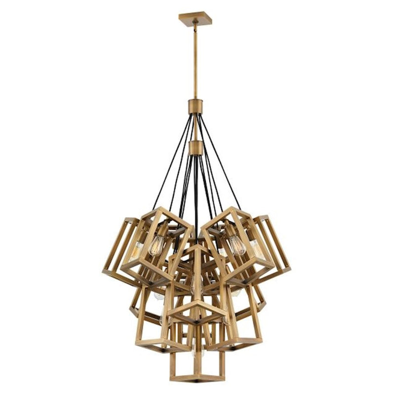 Fredrick Ramond Ensemble Chandelier Brushed Bronze