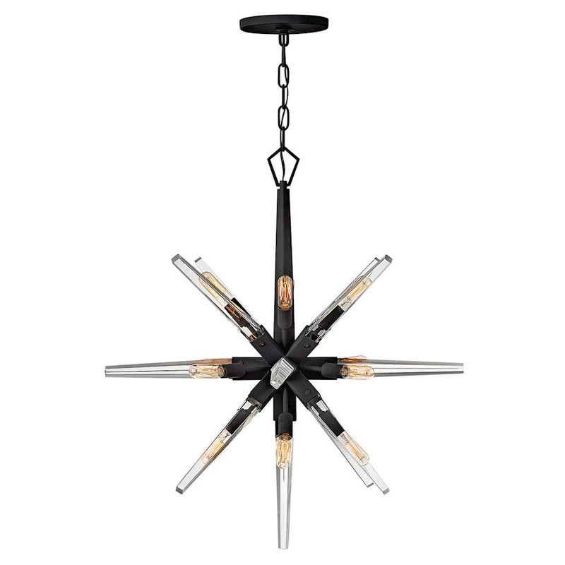 Fredrick Ramond Ariel Chandelier, Black