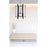 Framburg Bucolic 6 Light Chandelier, Brushed Brass/Black Accent
