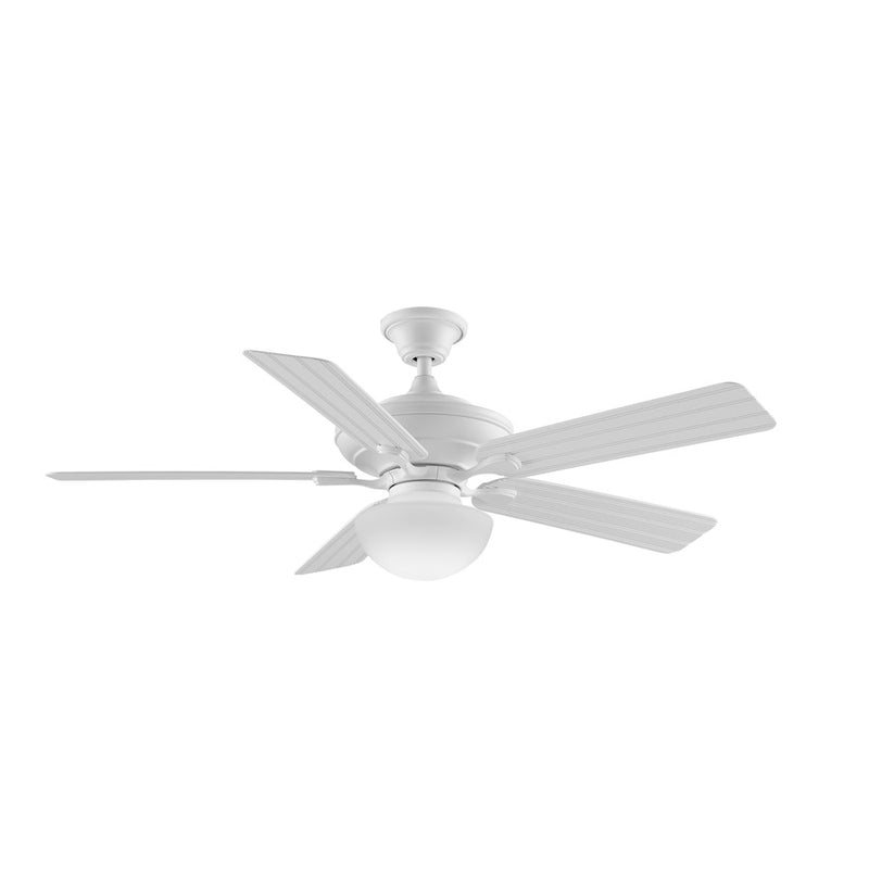 Fanimation my AC Motor 54in 5-Blade Ceiling Fan | Matte White Finish | Living Room & Bedroom | 15 x 15 x 12 in | Model A1MW