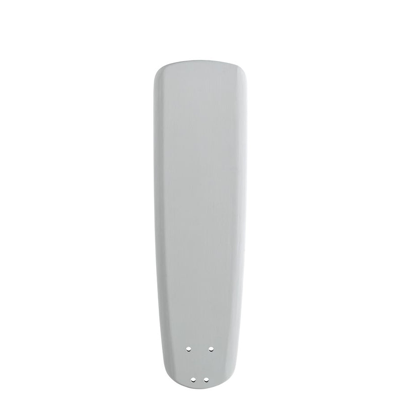 Fanimation Buttonwood 54in 5-Blade Set | Matte White Wood | Ceiling Fan Blades for Living Room & Bedroom | 23.39 x 6.73 x 0.27 in | Model B154MW