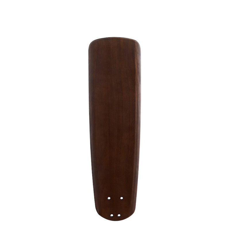 Fanimation Buttonwood 54in 5-Blade Set | Walnut Wood | Ceiling Fan Blades for Living Room & Bedroom | 23.39 x 6.73 x 0.27 in | Model B154WA