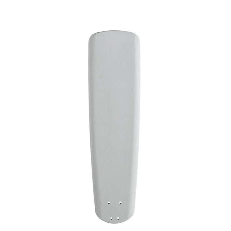 Fanimation Buttonwood 60in 5-Blade Set | Matte White Painted Wood Finish | Ceiling Fan Replacement Blades for Indoor & Damp Locations | Model B160MW