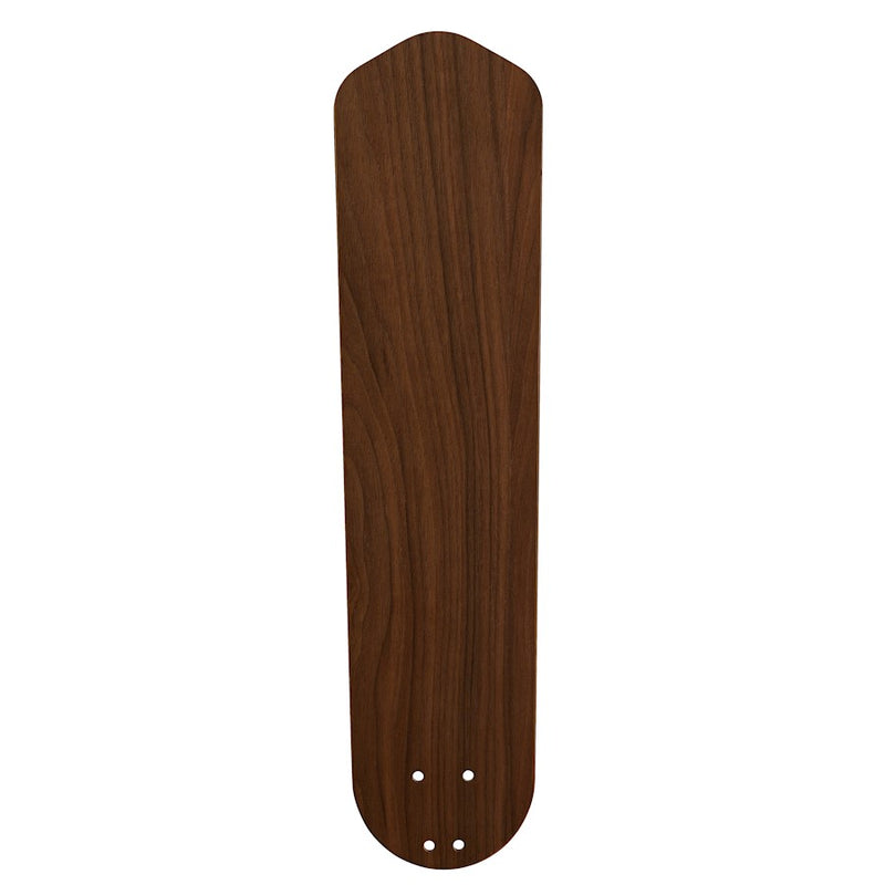 Fanimation myFan 60in 5-Blade Set | Walnut Painted Wood | Ceiling Fan Replacement Blades | 26 x 7 x 1 in | Model B260WA
