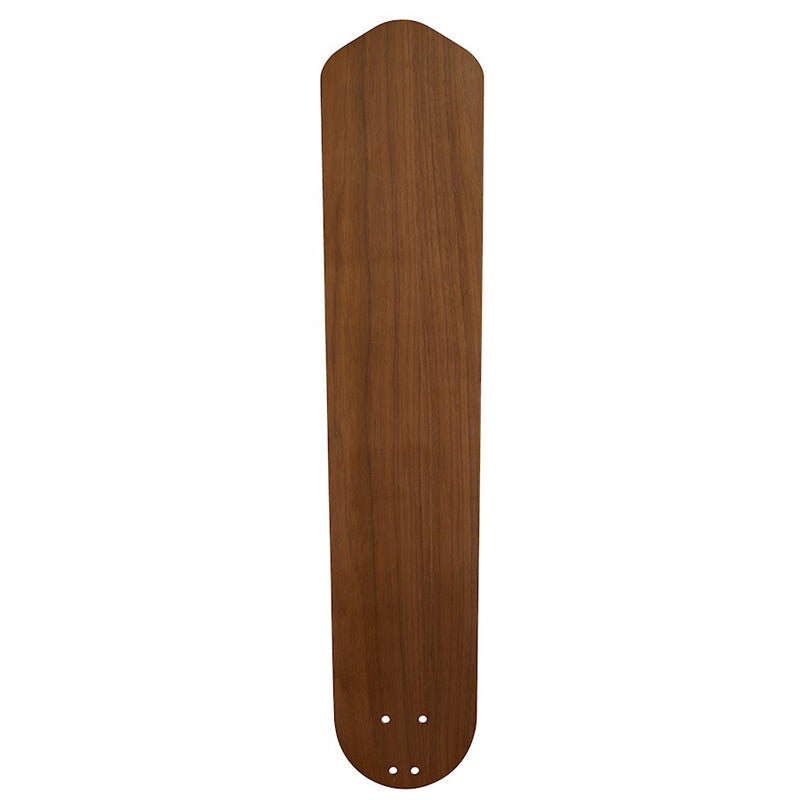Fanimation myFan 60in 5-Blade Set | Walnut Painted Wood | Ceiling Fan Blades for Indoor & Damp Locations | 32.56 x 6.93 x 1.89 in | Model B272WA