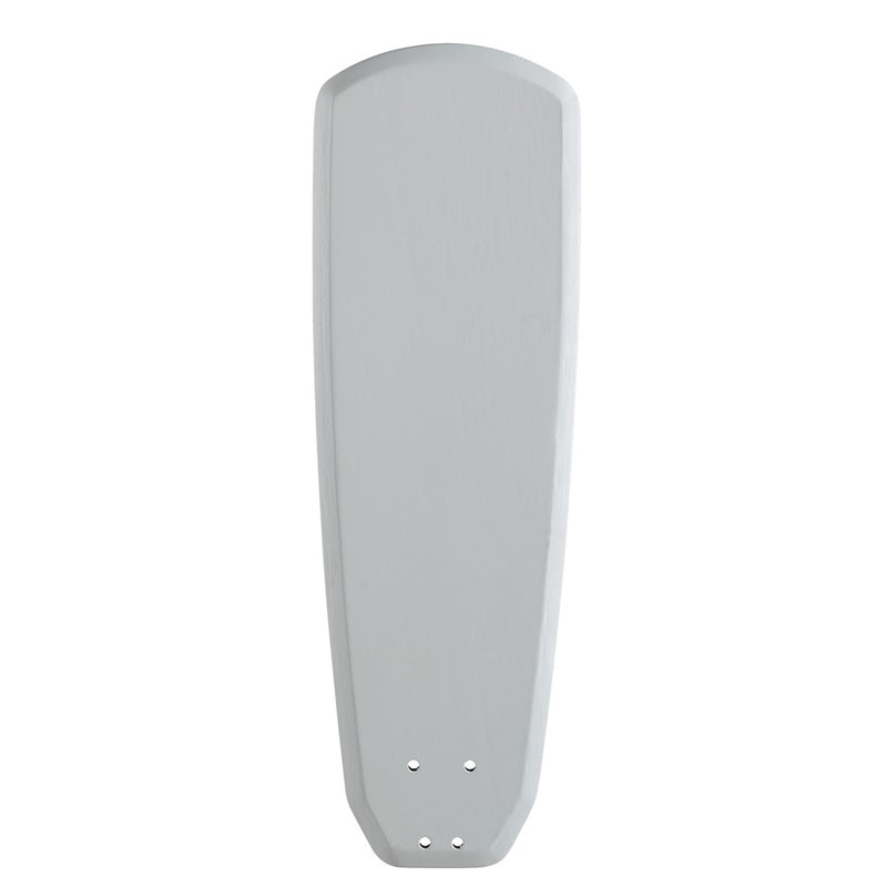 Fanimation Buttonwood 54in 5-Blade Set | Matte White Painted Wood | Ceiling Fan Blades for Living Room & Bedroom | 22 x 7.16 x 3.3 in | Model B354MW