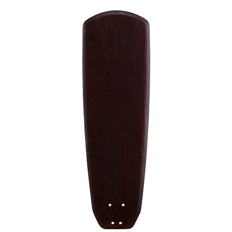 Fanimation Buttonwood 60in 5-Blade Set | Dark Walnut Painted Wood | Ceiling Fan Blades for Living Room & Bedroom | 26 x 8.27 x 0.27 in | Model B360DWA
