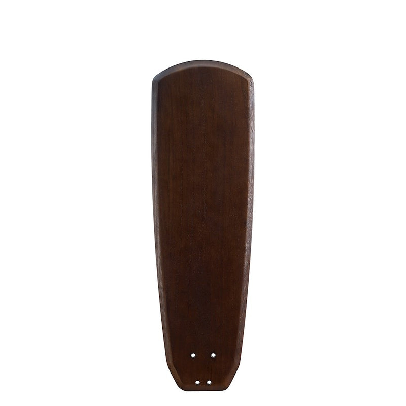 Fanimation Buttonwood 60in 5-Blade Set | Walnut Painted Wood | Ceiling Fan Blades for Living Room & Bedroom | 26.38 x 8.27 x 0.27 in | Model B360WA