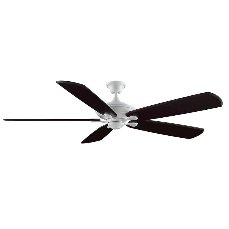 Fanimation Buttonwood 72in 5-Blade Set | Dark Walnut Painted Wood | Ceiling Fan Blades for Large Living Room & Bedroom | Model B372DWA